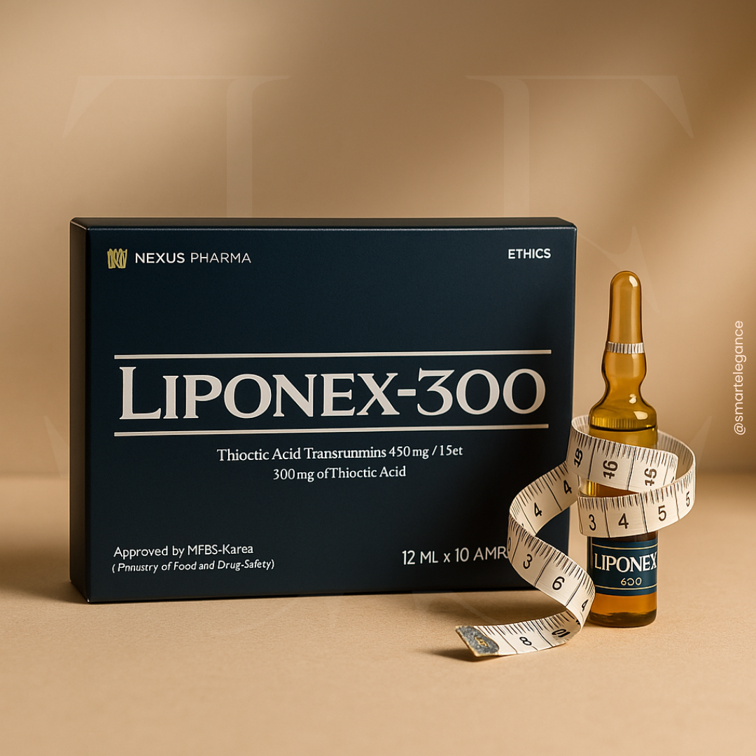 Liponex (Thioctic Acid 300mg) – Fat Burn & Antioxidant Power - 10 Ampoules per BOX