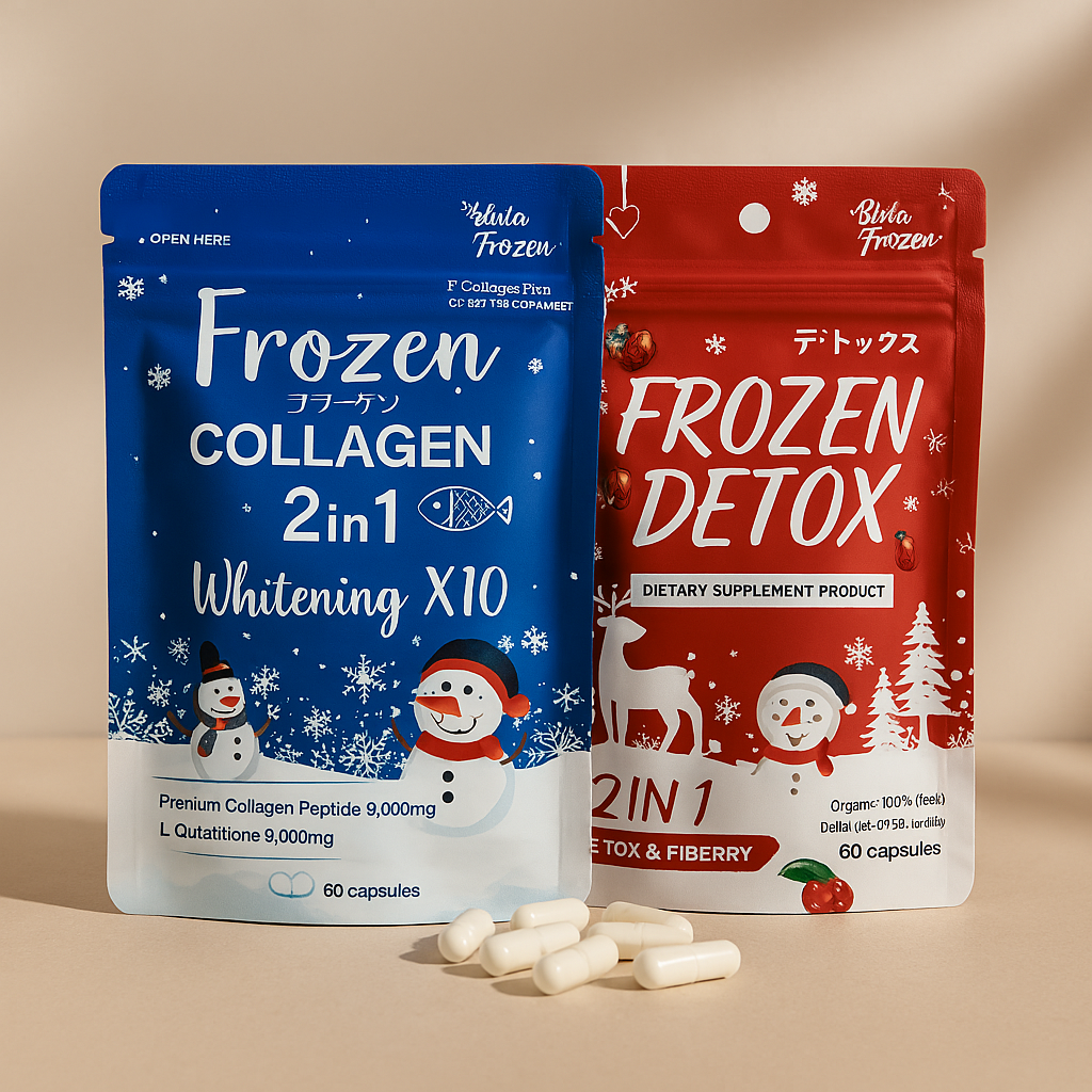 Frozen - Detox & Glow Experience (2 Pouch) – Revitalize & Illuminate Your Skin!