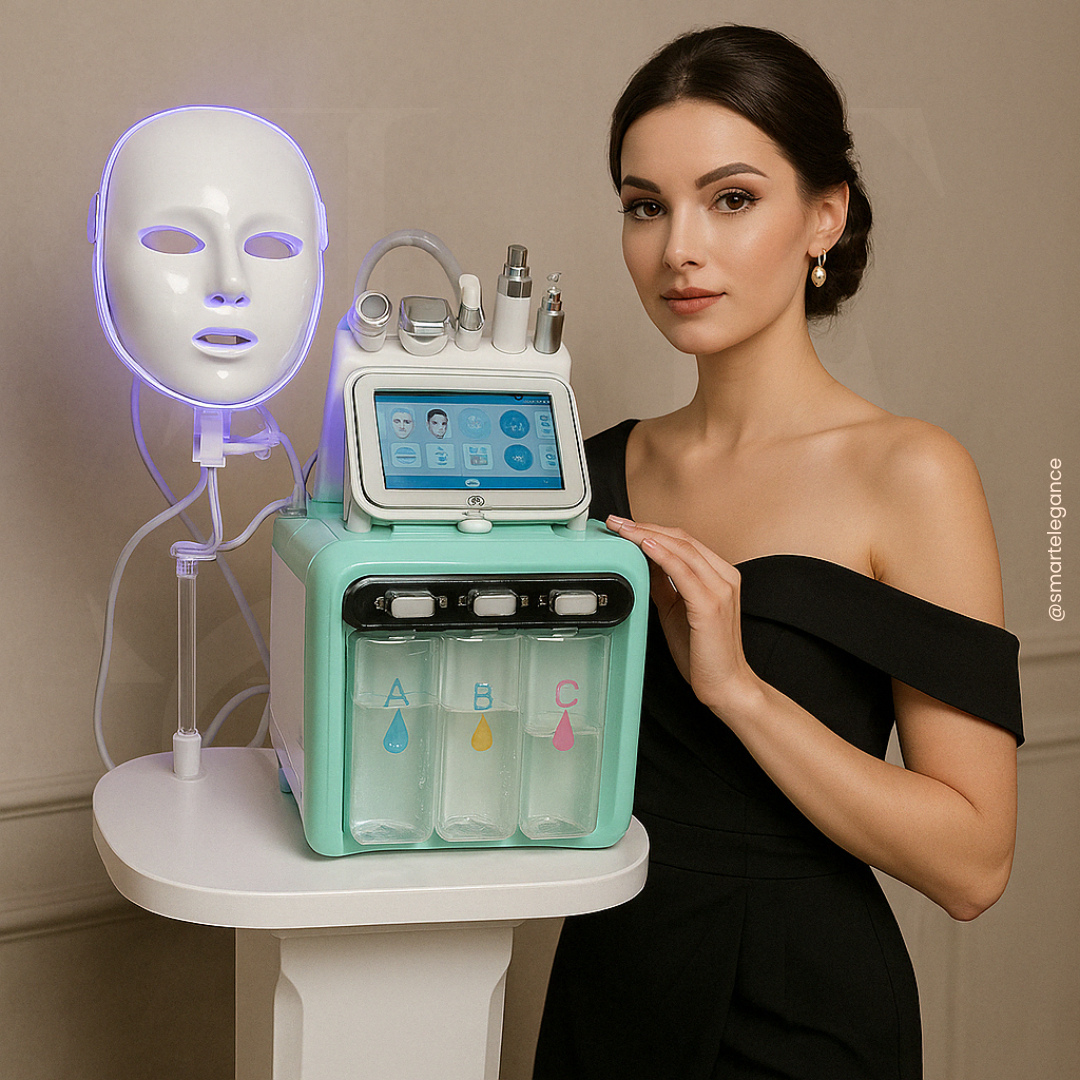 HydraFacial 6 in 1 + LED Mask | Model QM-610