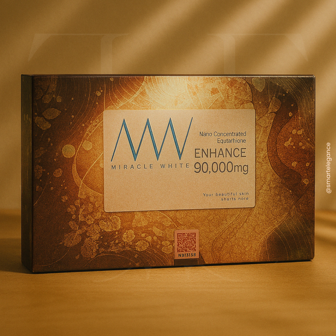 Miracle White Enhance 90,000mg (6 SESSIONS) – Nano Concentrated Glutathione