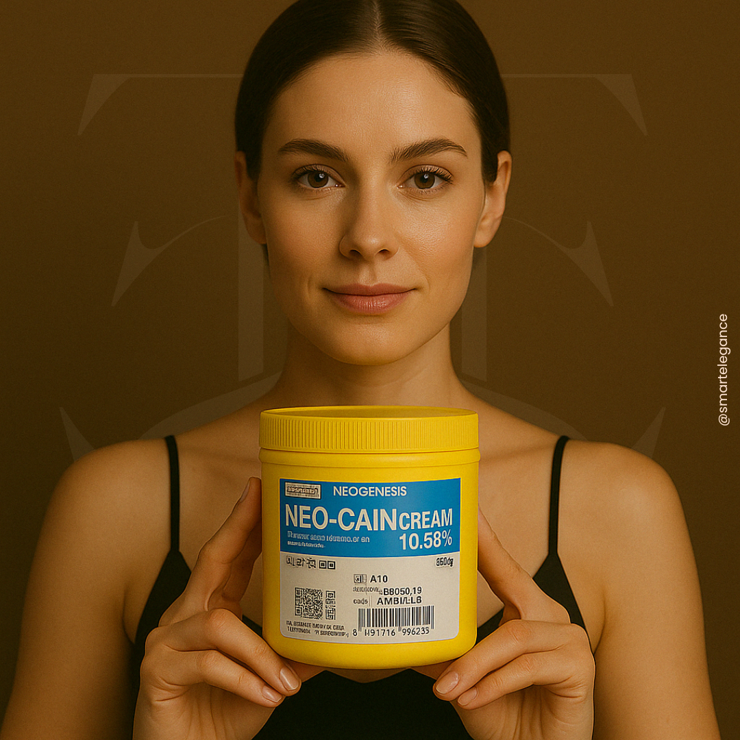Neo Cain Numbing Cream Jar - (500G) 10.56% Lidocaine Korean Topical Anesthetic Cream