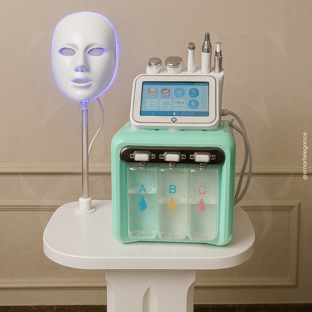 HydraFacial 6 in 1 + LED Mask | Model QM-610