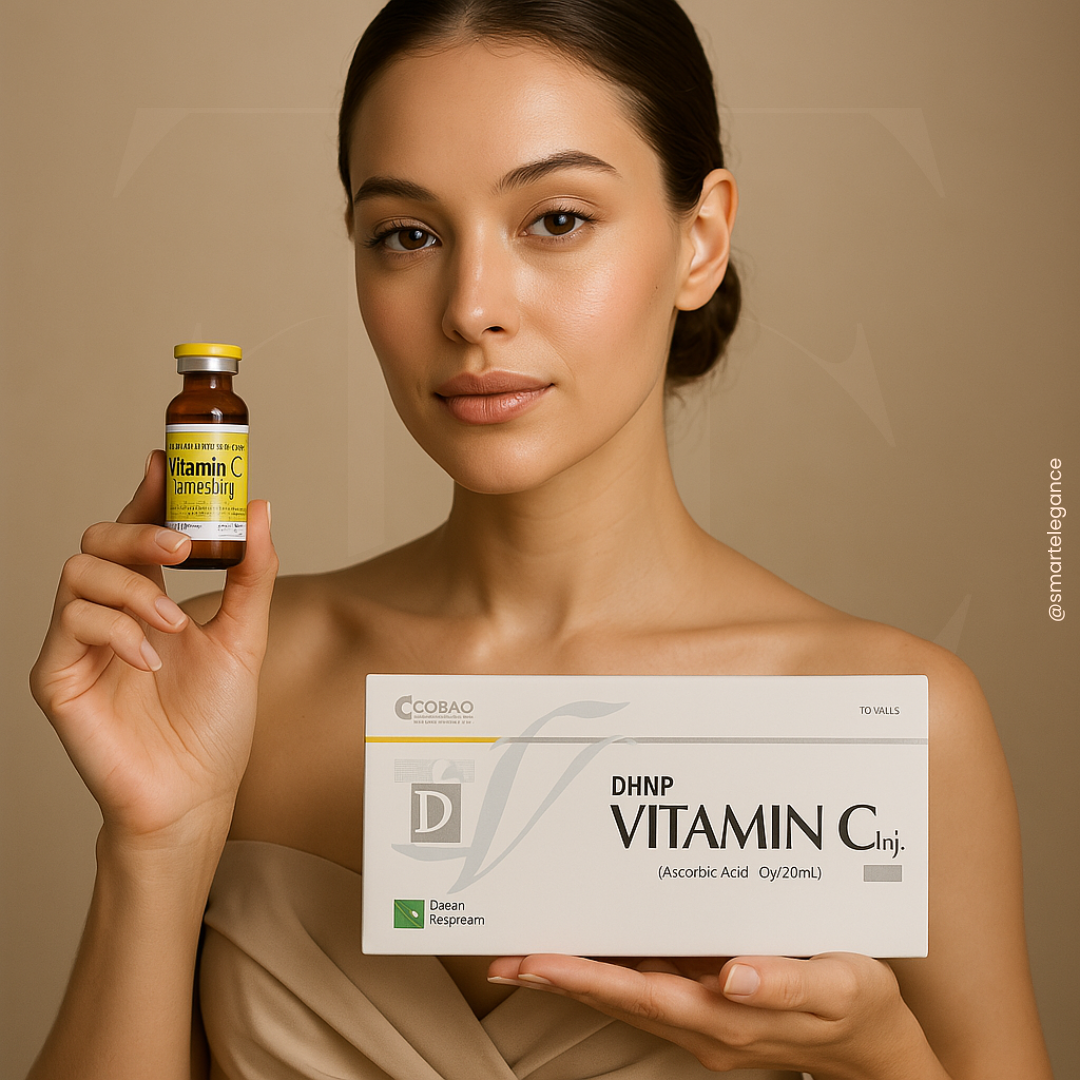 DHNP Vitamin C Ascorbic Acid 10g/20ml Injection – Ultimate Skin Boost - 10 VIALS