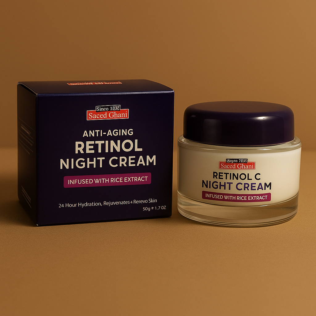 Saeed Ghani Anti-Aging Retinol Night Cream - 40g